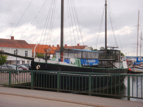 An ocean worthy two master now used as a tour boat.